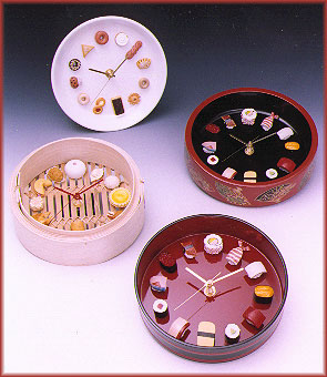 Sushi Wall Clock Watch Authentic Food Samples Made by Experts Gift